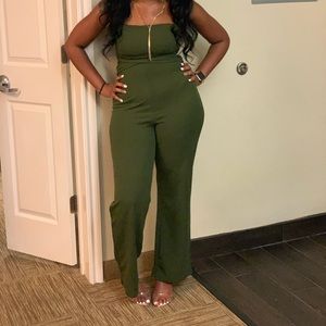 Olive green Jumpsuit